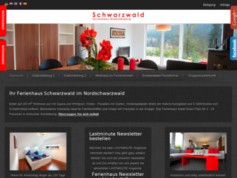 ferienhaus-schwarzwald-dieboldsberg.de website preview
