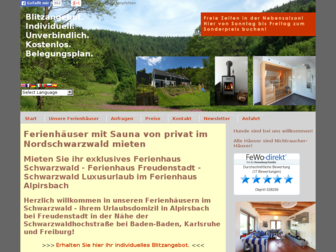schwarzwald-ferienhaus.net website preview