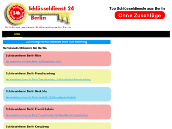 schluesseldienst-24-berlin.de website preview