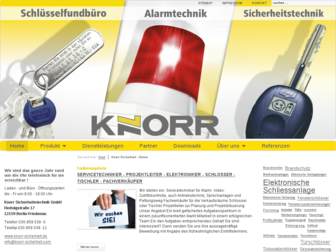 knorr-alarmtechnik.de website preview