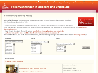 fewo-in-bamberg.de website preview