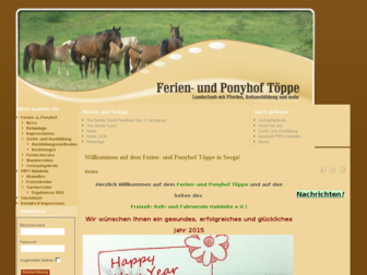 ferien-und-ponyhof-toeppe.de website preview