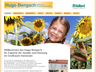 hugobengsch.de website preview