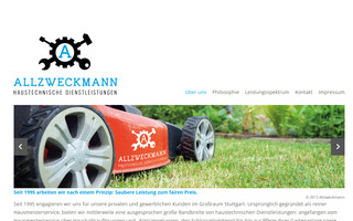 allzweckmann-stuttgart.de website preview