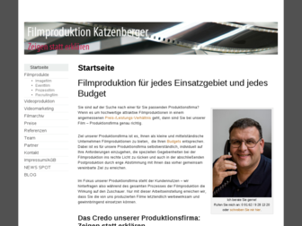 filmproduktion-franken.de website preview