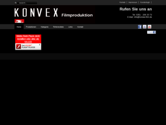 konvex-studio.de website preview