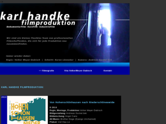 karl-handke-filmproduktion.de website preview