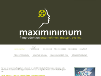 maximinimum.de website preview