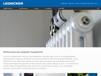leidecker-haustechnik.de website preview