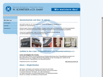 w-schmueser.de website preview