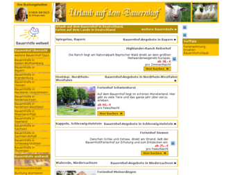 bauernhof.com website preview