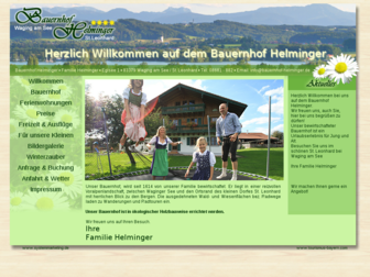 bauernhof-helminger.de website preview