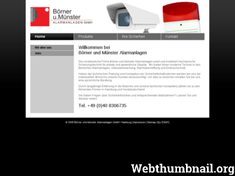 boerner-muenster.de website preview