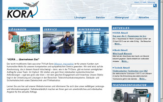kora.de website preview