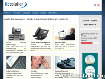 itc-solution.de website preview