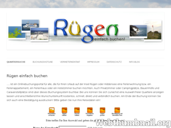 ruegen-einfach-buchen.de website preview