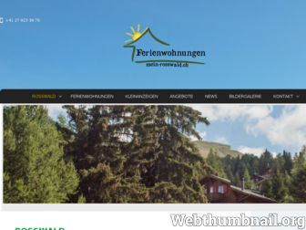 mein-rosswald.ch website preview