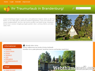 brandenburg-traumurlaub.de website preview