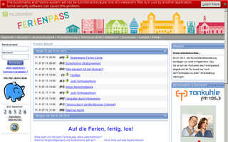 ferienprogramm-hildesheim.de website preview