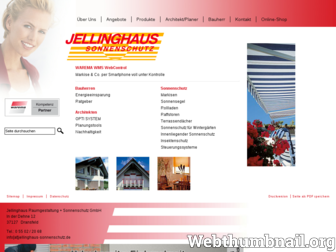 jellinghaus-sonnenschutz.de website preview