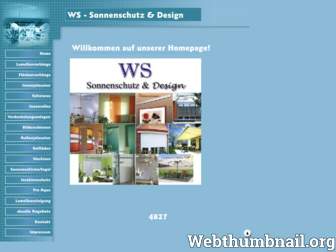 ws-sonnenschutz.de website preview