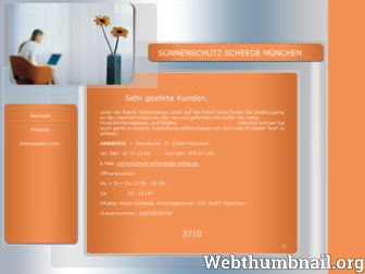 sonnenschutz-scheede.de website preview