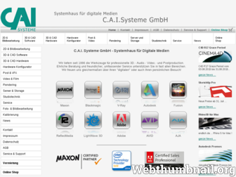 cai-systeme.com website preview