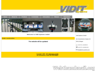 vidit-systems.de website preview