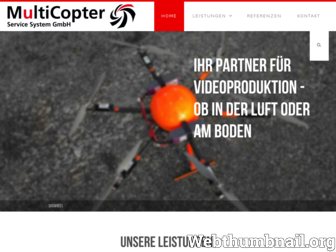 multicopter-service-system.de website preview