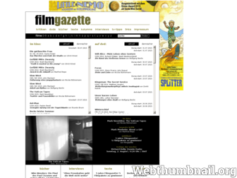 filmgazette.de website preview