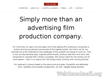 filmfactory.at website preview