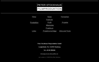 peterstockhausfilm.de website preview