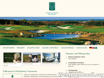 golf-resort-wittenbeck.de website preview
