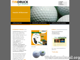 golf-werbung.net website preview