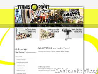tennis-point-berlin.de website preview