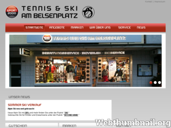 tennis-und-ski.de website preview