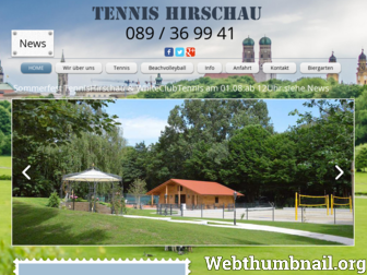 tennis-hirschau.de website preview