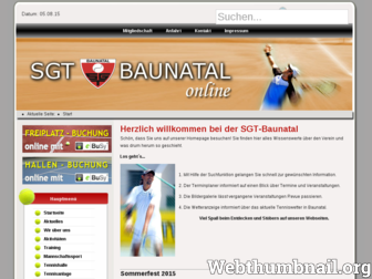 sgt-baunatal.de website preview