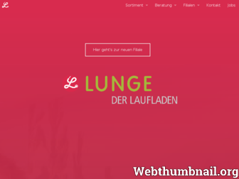 lunge.de website preview