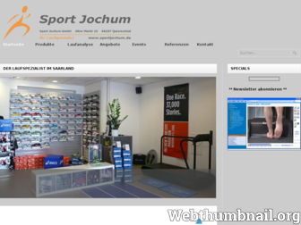 sportjochum.de website preview