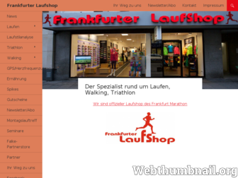 frankfurter-laufshop.de website preview