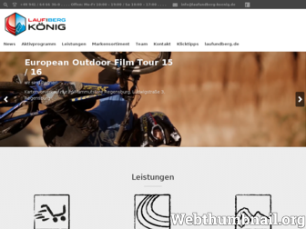 laufundberg-koenig.de website preview