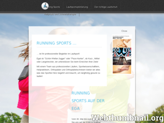 runningsports.de website preview