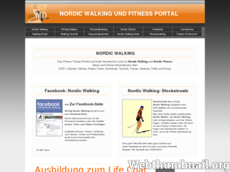 richtig-nordic-walking.de website preview