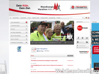 koeln-marathon.de website preview
