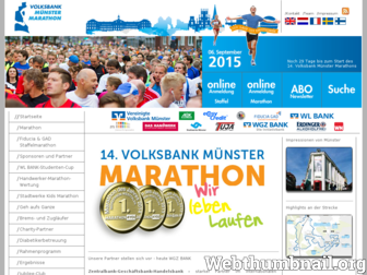 volksbank-muenster-marathon.de website preview
