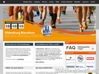 oldenburg-marathon.de website preview
