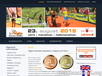 allgaeu-panorama-marathon.de website preview