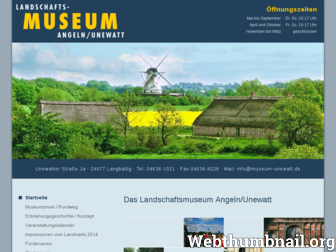 museum-unewatt.de website preview