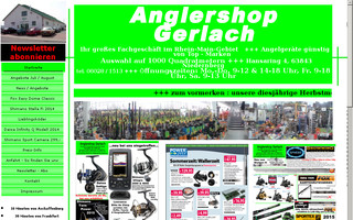 anglershop-gerlach.de website preview